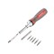 Intertool 19 in 1 Ratchet Multi-Bit Screwdriver VT08-3376 - alternate 3